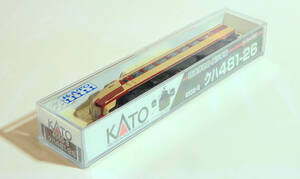 【F38817】KATO「No.4550-9 クハ481-26 鉄道博物館 展示車両」　485系《ひばり》　中古Nゲージ　ジャンク