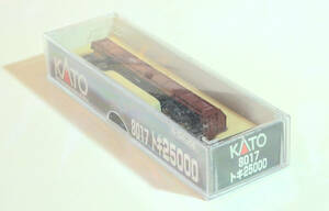 【G41105】KATO「No.8017　トキ25000」ケース付き　国鉄無蓋貨車　中古Nゲージ　ジャンク