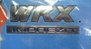 * new goods * Subaru original Impreza Subaru rear car name emblem WRX STI SUBARU IMPREZA