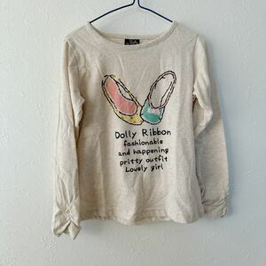 Dolly Ribbon★長袖Ｔシャツ 120