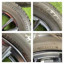 美品　225/65R17 102Q BRIDGESTONE BLIZZAK DM-V3 スタッドレス 4本　17x7J ET 48 PCD 114.3 5H ヴァンガード ハリアー、RAV4等_画像10