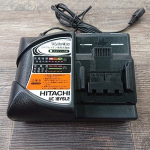 【中古現状品】★HITACHI　日立工機　UC18YSL2　14.4－18V　急速充電器