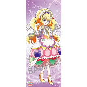 【新品】デリシャスパーティ プリキュア 等身大タペストリー キュアフィナーレ　エンスカイ 1800×730mm スエード製