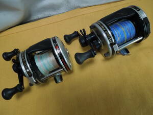 AbuGarcia ambassadeur 5501-C3/ 6501-C3 左ハンドル／ 中古 良品２台 Abu アブ アンバサダー 