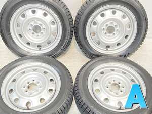 中古タイヤ スタッドレスタイヤ ホイールセット 4本セット 185/60R15 　 15x5.5 100/114.3-4穴 ブリヂストン アイスパートナー2