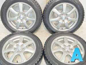 中古タイヤ スタッドレスタイヤ ホイールセット 4本セット 185/60R15 　 PRD 15x6.0 43 100-5穴 ダンロップ ウィンターマックス WM02