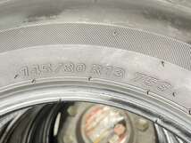 中古タイヤ サマータイヤ 4本セット 145/80R13 ブリヂストン ネクストリー_画像5