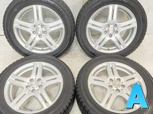 中古タイヤ スタッドレスタイヤ ホイールセット 4本セット 205/55R16 　 DUFACT 16x6.5 50 100-5穴 ヨコハマ アイスガード iG50 PLUS