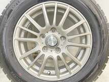 中古タイヤ スタッドレスタイヤ ホイールセット 4本セット 195/65R15 RAVRION 15x6.0 53 114.3-5穴 DUNLOP ウィンターマックス WM02_画像4