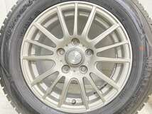 中古タイヤ スタッドレスタイヤ ホイールセット 4本セット 195/65R15 RAVRION 15x6.0 53 114.3-5穴 DUNLOP ウィンターマックス WM02_画像6