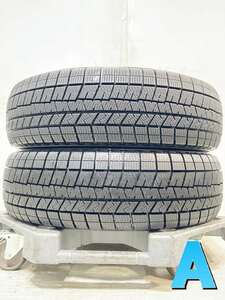 中古タイヤ スタッドレスタイヤ 2本セット 165/65R15 ダンロップ ウィンターマックス 03