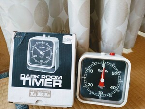 LPL 暗室時計 ストップウォッチ レトロ タイマー 時計 DARK ROOM TIMER 昭和 日本製 中古 当時物