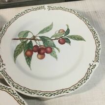 Noritake ノリタケ ROYAL ORCHARD ロイヤル オーチャード チェリー さくらんぼ 4枚_画像3