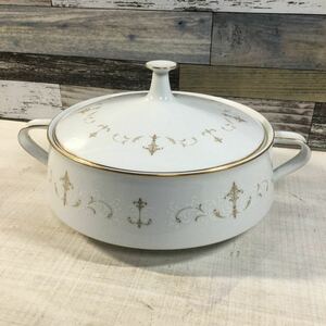 Noritake ノリタケチャイナ ラウンドカバーベジタブルボウルコートニーパターン 陶器