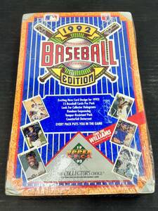 40 UPPER DECK ベースボールエディション 1992 野球カード 海外 未開封