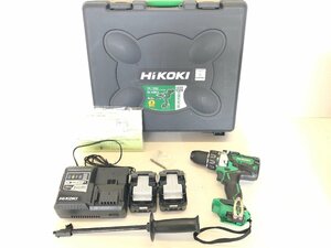 新品 HiKOKI ハイコーキ DS18DBL2 13mm コードレスドライバドリル ドリルドライバー 18V 電動工具 充電式 グリーン 緑