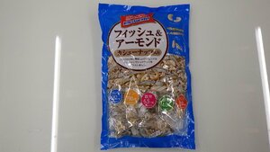 K251-58476 賞味期限2024/4/21 フィッシュ & アーモンド カシューナッツ入り 420g たんぱく質・炭水化物・脂質の三大栄養素 バランス食品