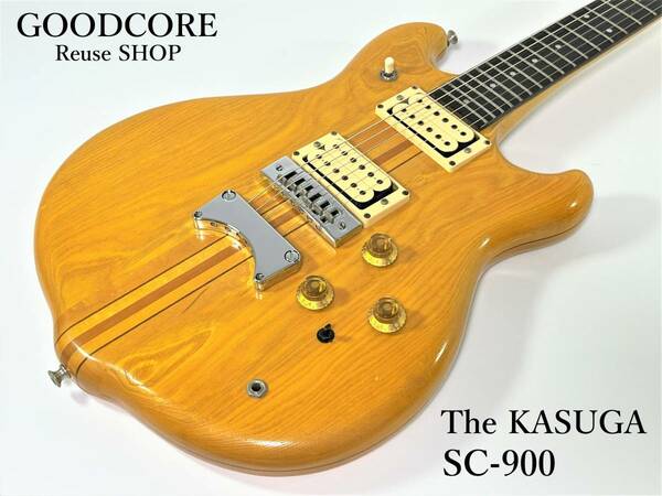 The KASUGA 春日 SC-900 スコーピオン エレキギター スルーネック シリアル 900907 1979年製 ハードケース付属●R512089