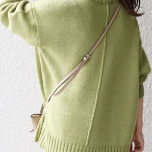 ships〈手洗い可能〉サイド スリット タートル プルオーバー