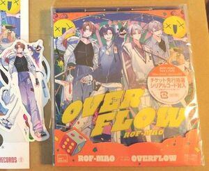 にじさんじ　ROF-MAO フルアルバム　ろふまお　Overflow　オーバーフロー　特典　ステッカー　通常版　CD