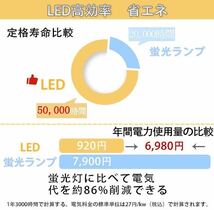 【節電】LEDシーリングライト8畳 33w 無段階調光・調色 リモコン付き 3640lm 0.5w常夜灯 本体2個専用組発送無料_画像6