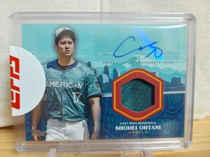 【10枚限定】 大谷翔平 直筆サインカード topps all star auto patch jersey エンゼルス ドジャース MVP オールスター /10