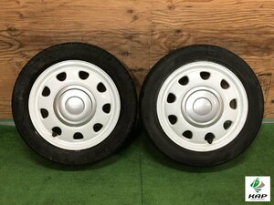 スズキ純正　14×4.5J　ホイール ＆ タイヤ　YOKOHAMA　155/65R14　2本セット　～ ラパン ショコラ HE22S ～