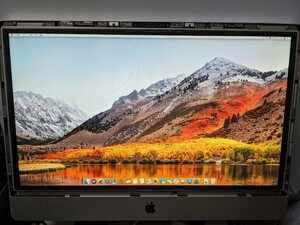 iMac 2010 27インチ 液晶パネル LM270WQ1 中古 バックライト基盤付き 現状品