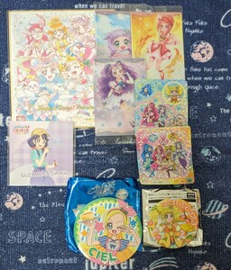 プリキュア まとめ売り 色紙ART トロピカルージュプリキュア ウエハース ミルキィローズ 缶バッジ シエル ヒーリングっど…