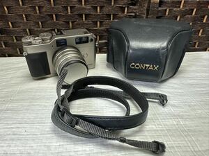 ★1円スタート　美品　CONTAX コンタックス　レンズ　G1 46mm Carl Zeiss Planar2/45フィルムカメラ レンジファインダー　ケースストラップ