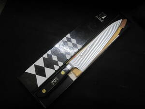 新品未使用品　ミソノ　MISONO　牛刀　スウェーデン鋼　ツバ付180mm