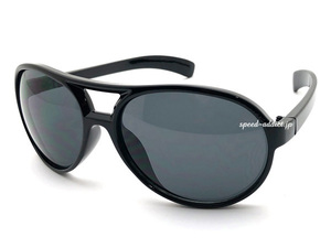 セルフレーム SEMI AUTO TEARDROP SUNGLASS BLACK × SMOKE/セミオートティアドロップサングラスブラック黒縁眼鏡スモークレンズナスオート