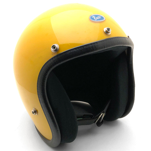 送料無料 Dead Stock 新品 箱付 BUCO ENDURO YELLOW 60cm/デッドストックnosブコエンデューロ黄イエロービンテージヘルメット70s