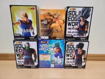 227／フィギュア ドラゴンボール 造形 天下一 孫悟空 SOLID 出陣 ファイナルかめはめ波ーーーっ！！！！ ベジット ベジータ 【未開封6個】_画像2