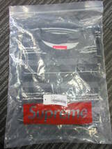 1000円スタート シュプリーム Supreme Dash Stripe S/S Top ダッシュ ストライプ Tシャツ 黒M _画像7