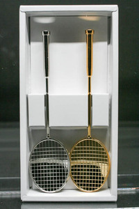 * racket * spoon ( silver 1 pcs Gold - 1 pcs boxed )