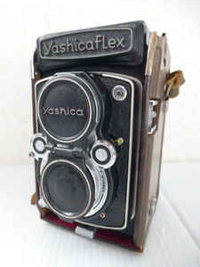 【33996】◆映像機器 フイルムカメラ yashicaFlex/ヤシカ 二眼レフ CPAL-MXV 1:3.5 f=80mm/1:3.5 f=80mm 現状品◆