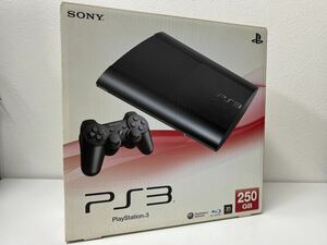 1スタ】SONY PlayStation3 本体 PS3 250GB CECH 4000B ブラック ゲーム 動作未確認