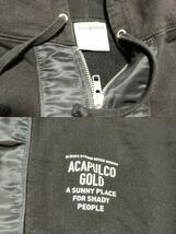 Acapulco Gold　ジップ　パーカー　ワンポイントロゴ　カナダ製　M_画像6