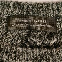 NANO　UNIVERSE　ナノユニバース　メンズ　ニット　Lサイズ_画像4