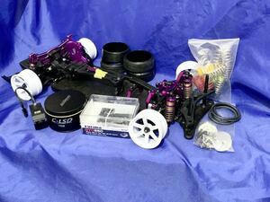  new goods GYD550 Gyro used C-LSD Yocomo YD-2SXⅡ YD-2SX2 purple VERSION YD2 drift SP-02D servo front rear brake Futaba 