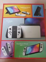 新品未開封 ニンテンドースイッチ Nintendo Switch(有機ELモデル) Joy-Con(L)/(R) ホワイト 保証印無し ②_画像2