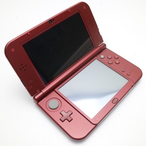 美品 Newニンテンドー3DS LL メタリックレッド 即日発送 game 任天堂 本体 あすつく 土日祝発送OK