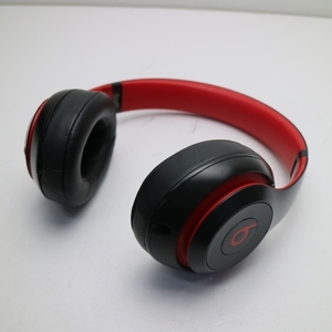 美品 Beats studio3 wireless MX422PA/A レジスタンスブラックレッド ワイヤレスヘッドホン Beats あすつく 土日祝発送OK