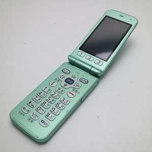 新品同様 F-02J らくらくホン ミントグリーン 即日発送 ガラケー DoCoMo 富士通 本体 白ロム あすつく 土日祝発送OK