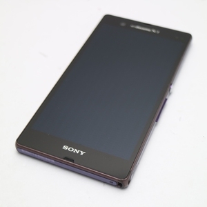 美品 SO-02E Xperia Z パープル 即日発送 スマホ SONY DoCoMo 本体 白ロム あすつく 土日祝発送OK