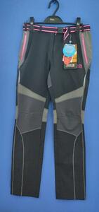 MILLET Millet trekking pants mountain climbing stretch black pink 73