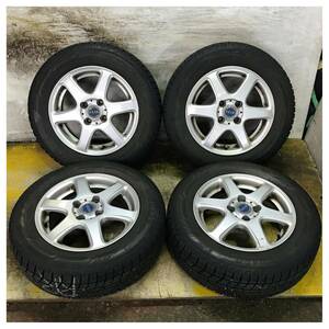 3 YOKOHAMA iceGUARD iG60 175/70R14 8分目 アクア ポルテ シエンタ フィールダー ヴィッツ キューブ フィット スイフト バレーノ等 *6582