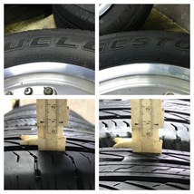 ⑥ BRIDGESTONE DUELER H/L 175/80R15 2022年製 9.5分目 CV928 キックス パジェロ テリオスキッド等 *6291_画像3