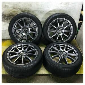 ⑤ WINRUN 215/50R17 2020年製 9分目 プリウス ノア ヴォクシー セレナ ステップワゴン アクセラ レヴォーグ インプレッサ 等 *6292